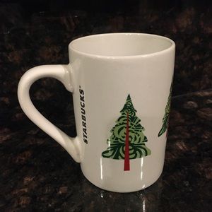 Starbucks 2011 holiday Christmas tree mug